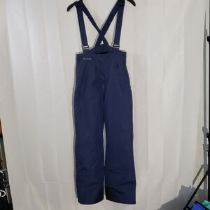 Columbia Dark Blue Winter Bib Pants Ski Snow Outdoor Sports Large